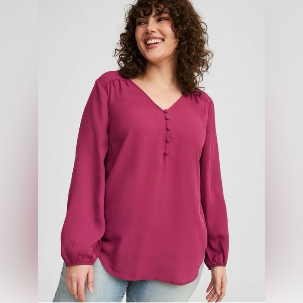 Torrid - Harper Pullover Long Sleeve Tunic, 1X